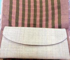 100% Hemp Handmade Clutch